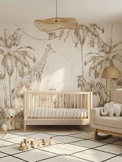 Gaia Baby Eos Cotbed, Cashmere/Natural - view 2, Cashmere/Natural