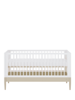 Gaia Baby Eos Cotbed, Sage Green/White, Sage Green/White