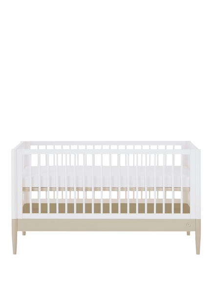 Gaia Baby Eos Cotbed, Sage Green/White, Sage Green/White