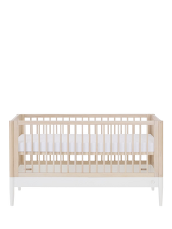 Gaia Baby Eos Cotbed, White/Natural, White/Natural