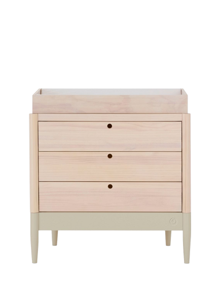 Gaia Baby Eos Changing Table Dresser, Sage Green/Natural, Sage Green/Natural