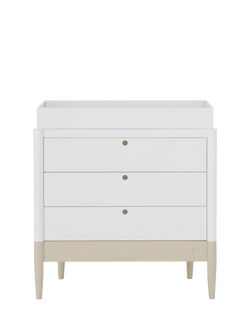 Gaia Baby Eos Changing Table Dresser, Sage Green/White, Sage Green/White