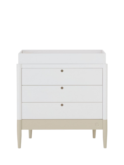 Gaia Baby Eos Changing Table Dresser, Sage Green/White, Sage Green/White