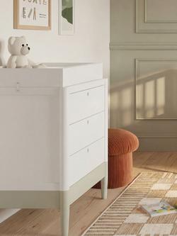 Gaia Baby Eos Changing Table Dresser, Sage Green/White - view 2, Sage Green/White