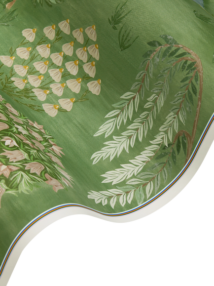 Liberty London Enchanted Wood Wallpaper - view 2, Jade