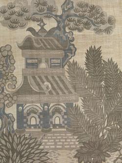 Liberty London Floating Palace Wallpaper, Pewter