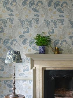 Liberty London Hana Wallpaper - view 2, Lapis