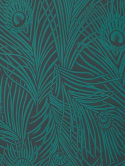 Liberty London Hera Plume Wallpaper, Jade