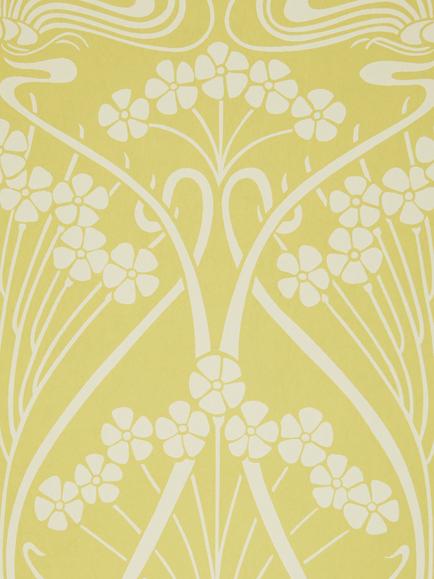 Liberty London Ianthe Mono Wallpaper, Fennel