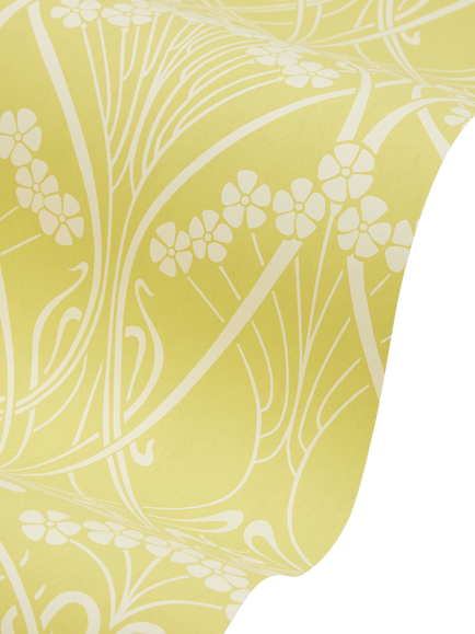 Liberty London Ianthe Mono Wallpaper - view 2, Fennel