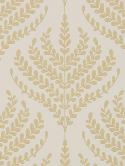 Liberty London Paisley Fern Wallpaper, Fennel
