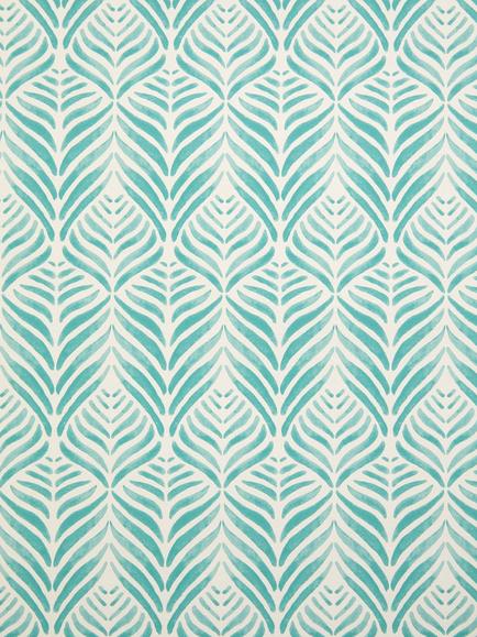 Liberty London Quill Wallpaper, Jade