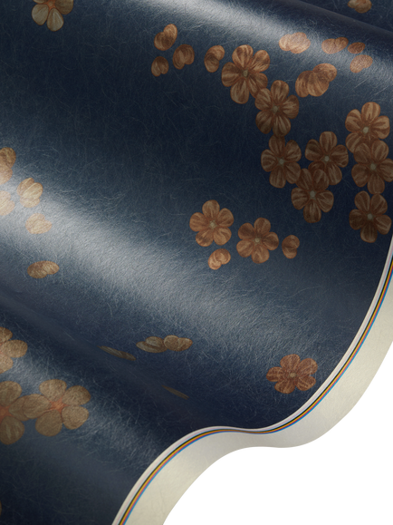 Liberty London Sakura Wallpaper - view 2, Ink