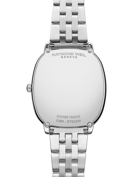 Raymond Weil Women's Toccata Heritage 36 Quartz Stainless Steel Bracelet Strap Watch - view 2, Silver/Blue