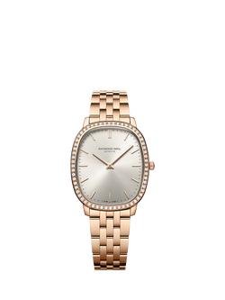 Raymond Weil Women's Toccata Heritage 36 Quartz Stainless Steel Bracelet Strap Watch, Gold/Silver, Gold/Silver