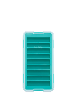 Lékué Ice Cube Stick Tray with Lid, 9 Cube, Turquoise - view 2, Turquoise