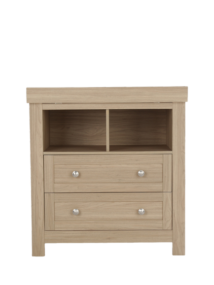 CuddleCo Burford Changing Table Dresser, Oak