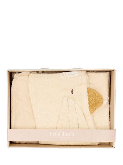 Little Dutch Towelling Set, Goose - view 2, Goose