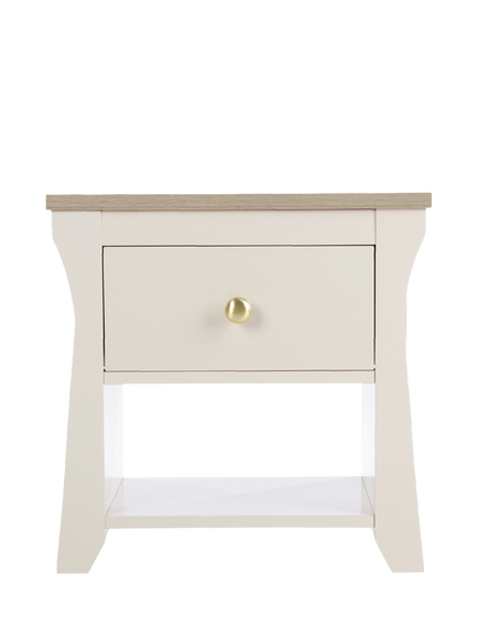 CuddleCo Clara Bedside Table, Natural