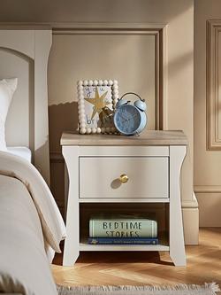 CuddleCo Clara Bedside Table - view 2, Natural