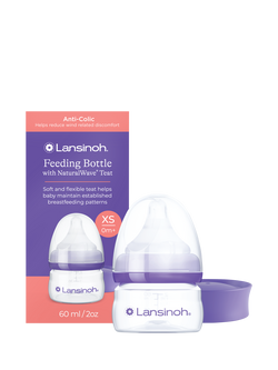 Lansinoh NaturalWave™ Baby Bottle, 60ml, Multi