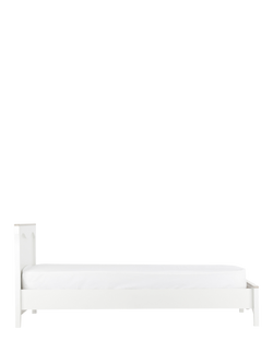 CuddleCo Clara Bed Frame, Single, White