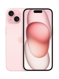 REFURBISHED Apple iPhone 15, iOS, 6.1", 5G, SIM Free, 512GB, Excellent, Pink