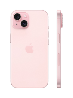 REFURBISHED Apple iPhone 15, iOS, 6.1", 5G, SIM Free, 512GB, Excellent - view 2, Pink