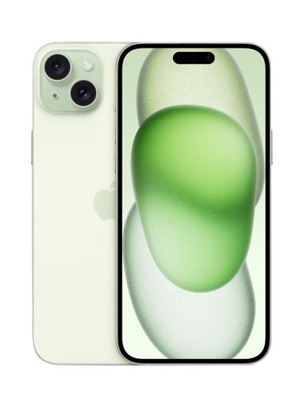 REFURBISHED Apple iPhone 15 Plus, iOS, 6.7", 5G, SIM Free, 256GB, Excellent, Green