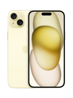 REFURBISHED Apple iPhone 15 Plus, iOS, 6.7", 5G, SIM Free, 256GB, Excellent, Yellow