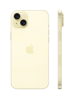REFURBISHED Apple iPhone 15 Plus, iOS, 6.7", 5G, SIM Free, 256GB, Excellent - view 2, Yellow