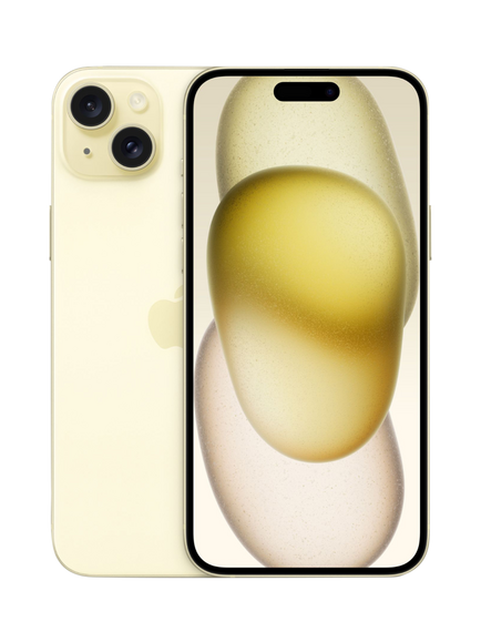 REFURBISHED Apple iPhone 15 Plus, iOS, 6.7", 5G, SIM Free, 512GB, Excellent, Yellow