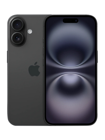 REFURBISHED Apple iPhone 16, iOS, 6.1", 5G, SIM Free, 512GB, Excellent, Black