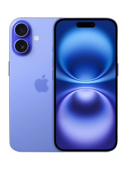 REFURBISHED Apple iPhone 16, iOS, 6.1", 5G, SIM Free, 512GB, Excellent, Ultramarine Blue
