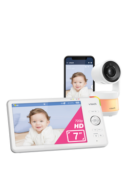 VTech RM7567HD 7” Smart Video Baby Monitor, Multi