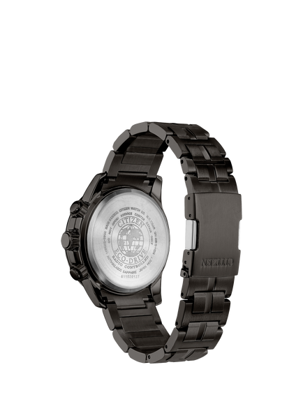 Citizen CB5887-55H Men's Chrono A.T Round Bracelet Strap Watch, Black - view 2, Black