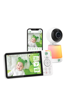 LeapFrog LF4915HD 5" Smart Wi-Fi Video Baby Monitor, Multi