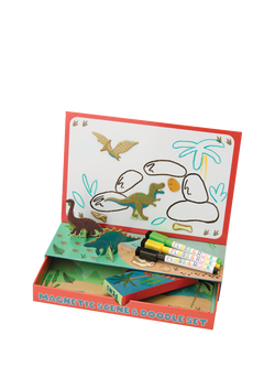 Floss & Rock Dino Magnetic Scene and Doodle Set - view 2, Multi