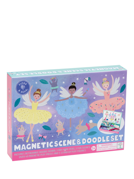 Floss & Rock Enchanted Magnetic Scene and Doodle Set, Multi