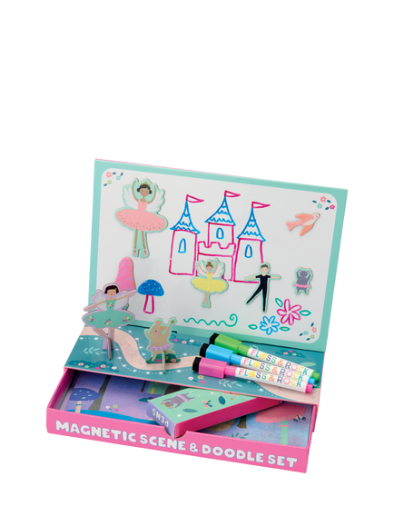 Floss & Rock Enchanted Magnetic Scene and Doodle Set - view 2, Multi