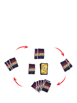 Mattel UNO Liars Card Game - view 2, Multi