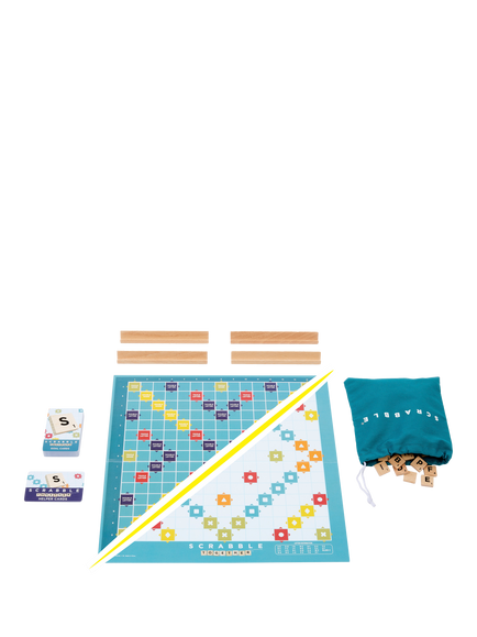 Mattel Scrabble (2026) 2-in-1 Board Game - view 2, Multi