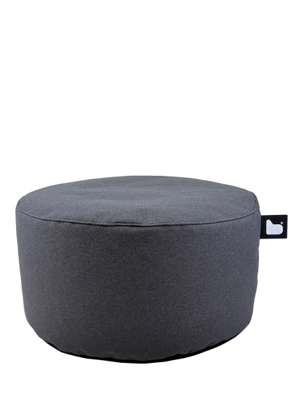 Extreme Lounging Outdoor Brushed B-Poufe, Dark Grey