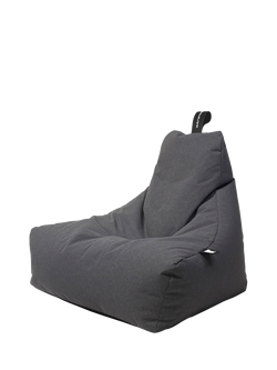 Extreme Lounging Outdoor Brushed Beanbag, Dark Grey