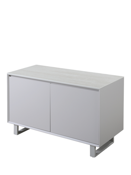 KETTLER Oslo 2 Door Sideboard, Grey, White