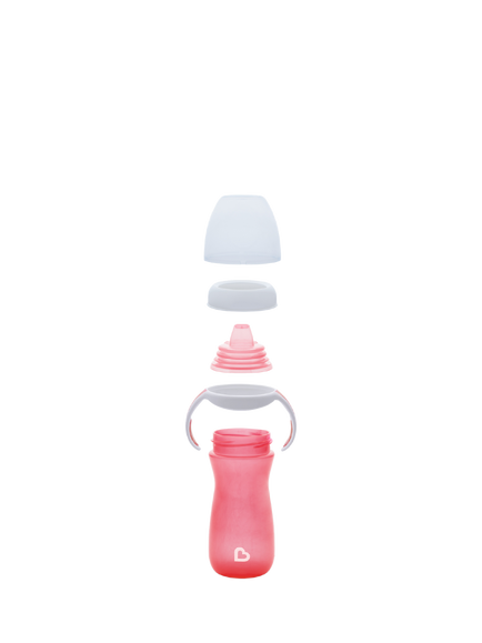 Munchkin Gentle Transition First Cup, Set of 2, Pink/Purple - view 2, Pink/Purple