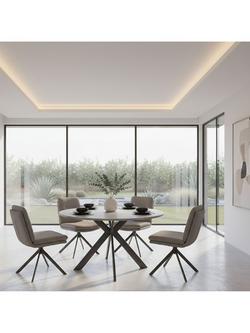 KETTLER Boston 4 Seat Dining Set, Grey - view 2, 