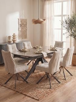 KETTLER Lorenzo 6-8 Seater Dining Set, Mid Grey - view 2, Mid Grey