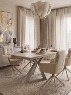 KETTLER Oslo 4-6 Seat Dining Set, Natural - view 2, Natural