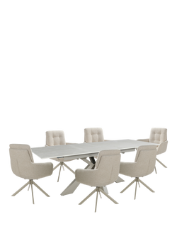 KETTLER Oslo 6-8 Seat Dining Set, Natural, Natural